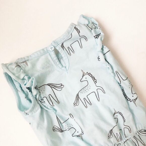 Just One You Unicorn Romper - Picture 4 of 4